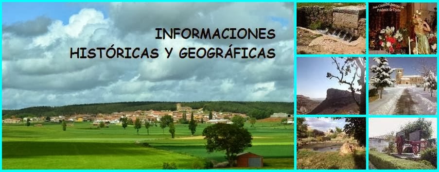 Prádanos de Ojeda: Informaciones históricas y geográficas de mi pueblo