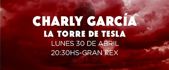 Precios y venta de entradas para Charly García en el Gran Rex 30/04