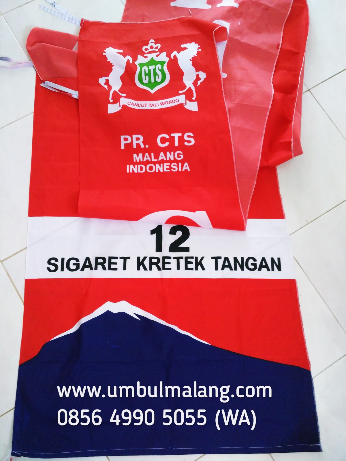 Biaya Jasa Cetak Spanduk Umbulumbul dan Bendera Kain