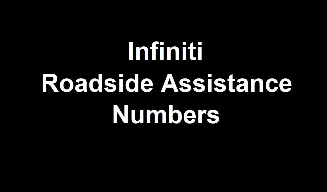 Infiniti Roadside Assistance Number