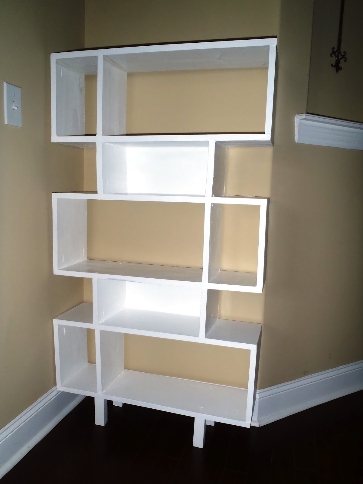 Lazy Liz on Less Simple Modern Shelf