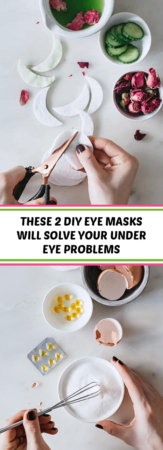 These 2 DIY Eye Masks Will Solve Your Under Eye Problems Idnewstimes