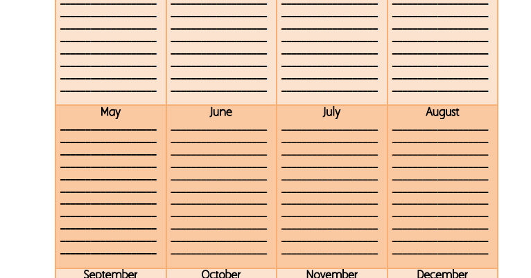 Moming about dates to remember free printable