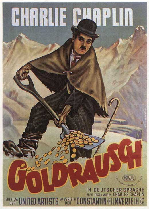 Cartel de la película : The Gold Rush - 1925 - Chaplin
