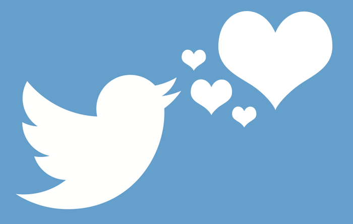 Twitter sustituye la estrellita por un corazón