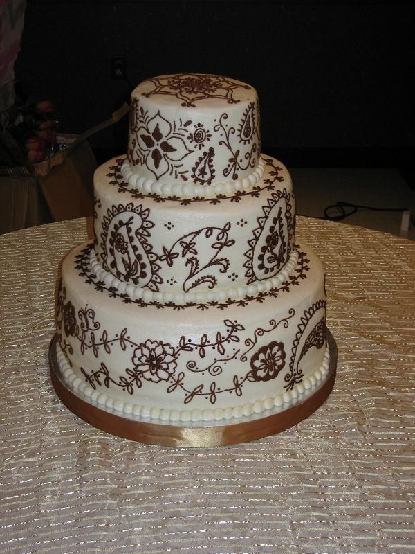 AMET LIWAT Mehndi Cake Stencils