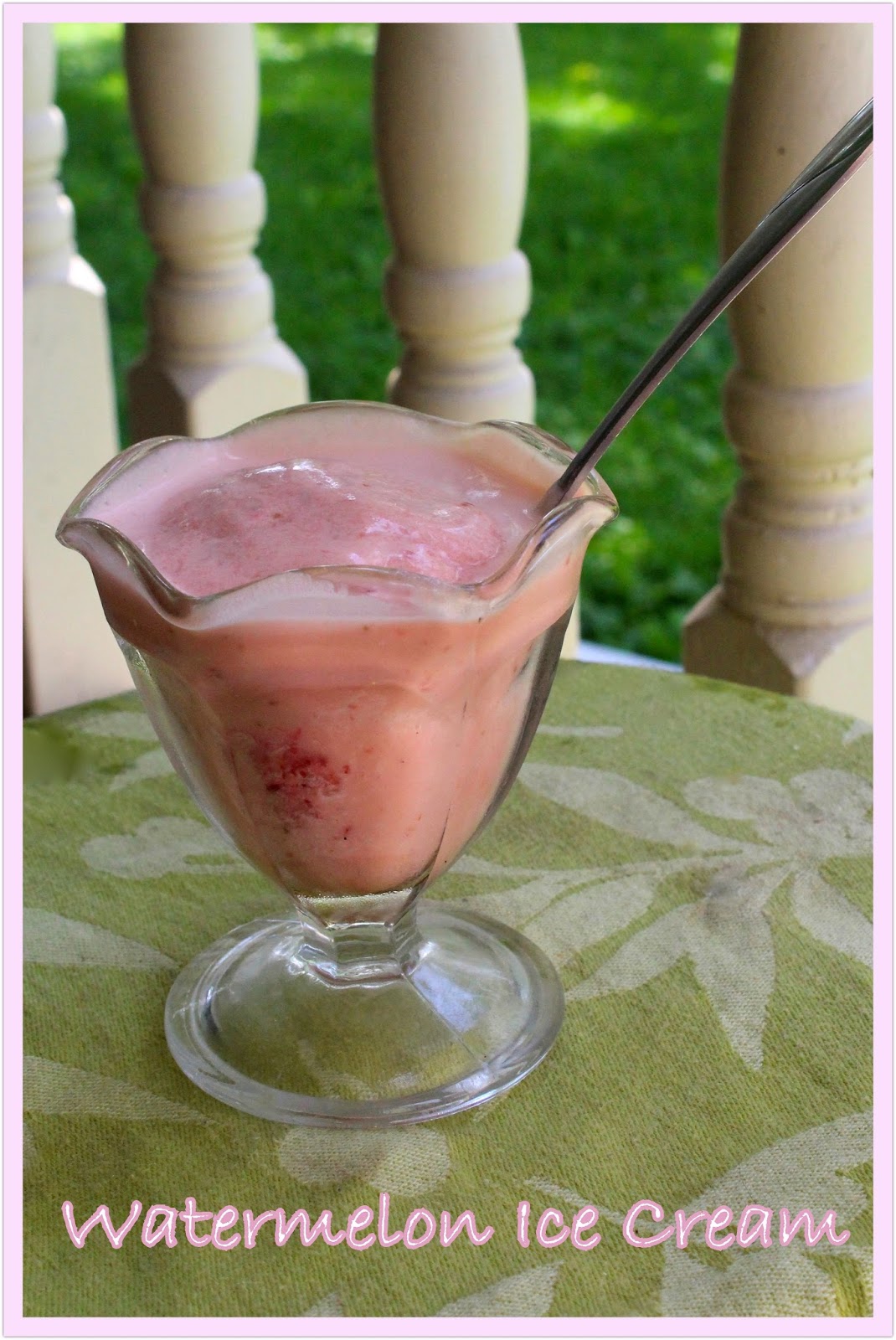 Kristina Larson Watermelon Ice Cream