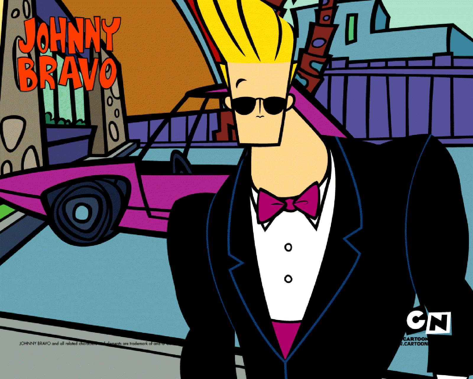 Bravo In Inglese Come Si Dice Johnny Bravo with Tuxedo Cartoon Wallpaper ~ Cartoon Wallpapers