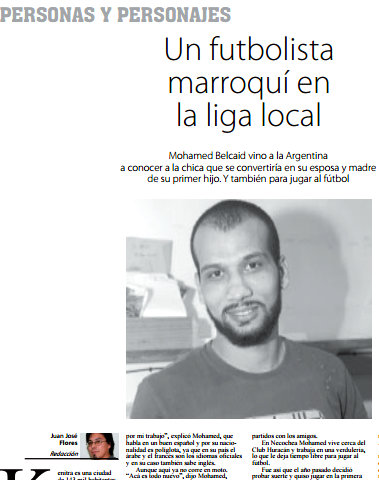 Mohamed Belcaid, un marroquí en Necochea