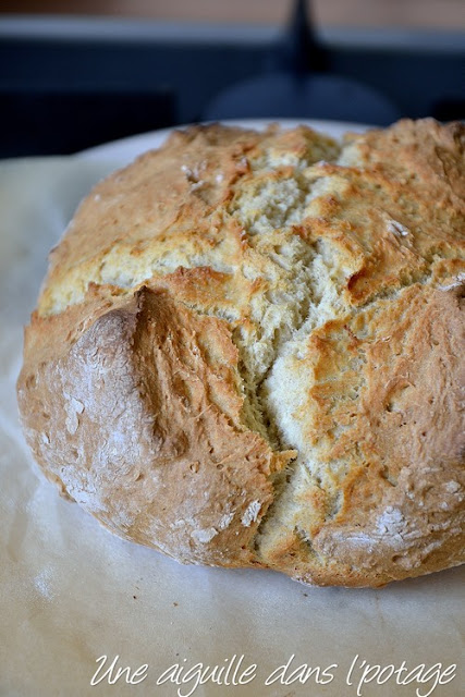 Irish soda bread (pain express)