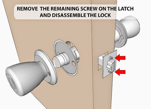 Cara Memasang Kunci Pintu Aluminium