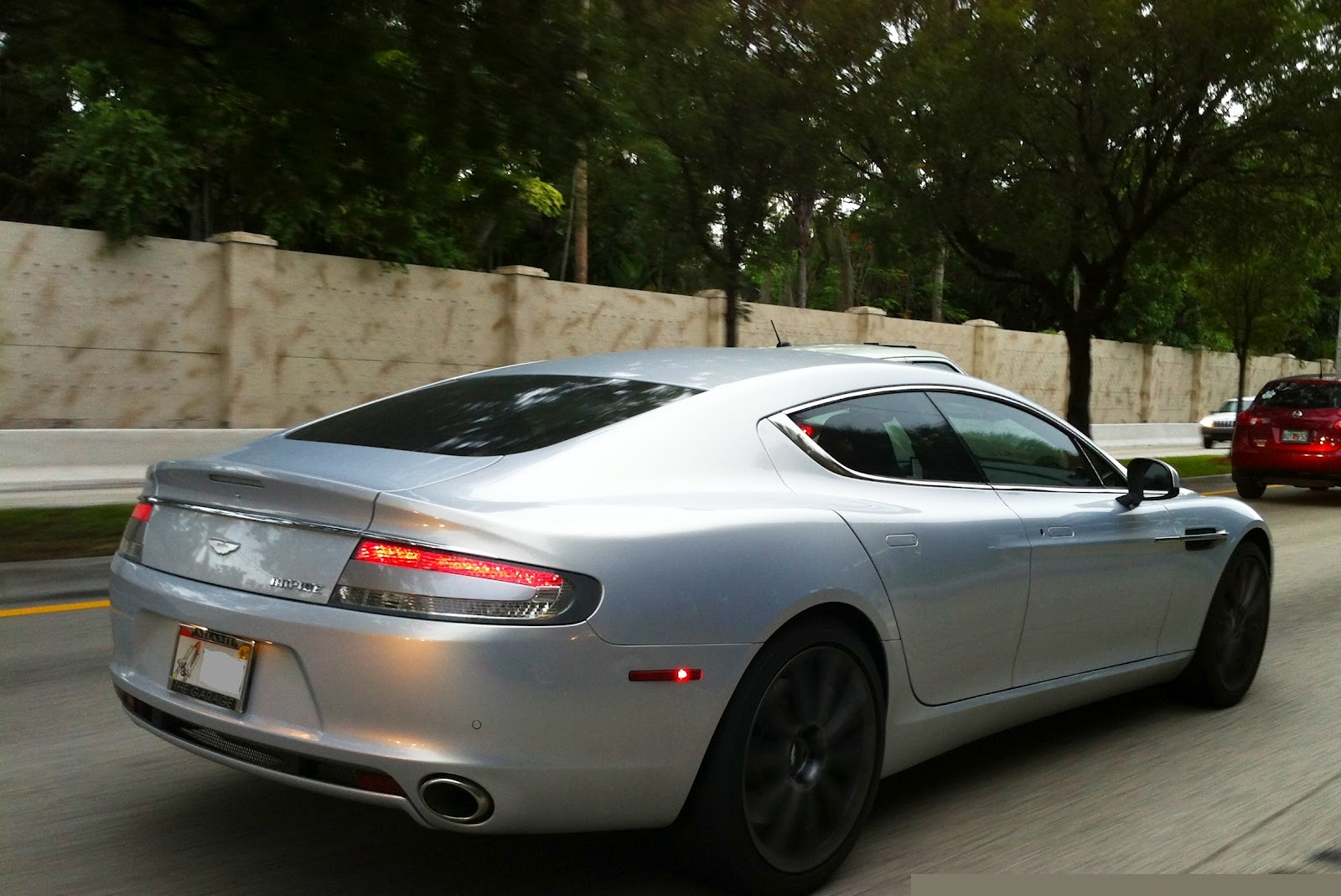 Black Rims Black Rims On Silver Car