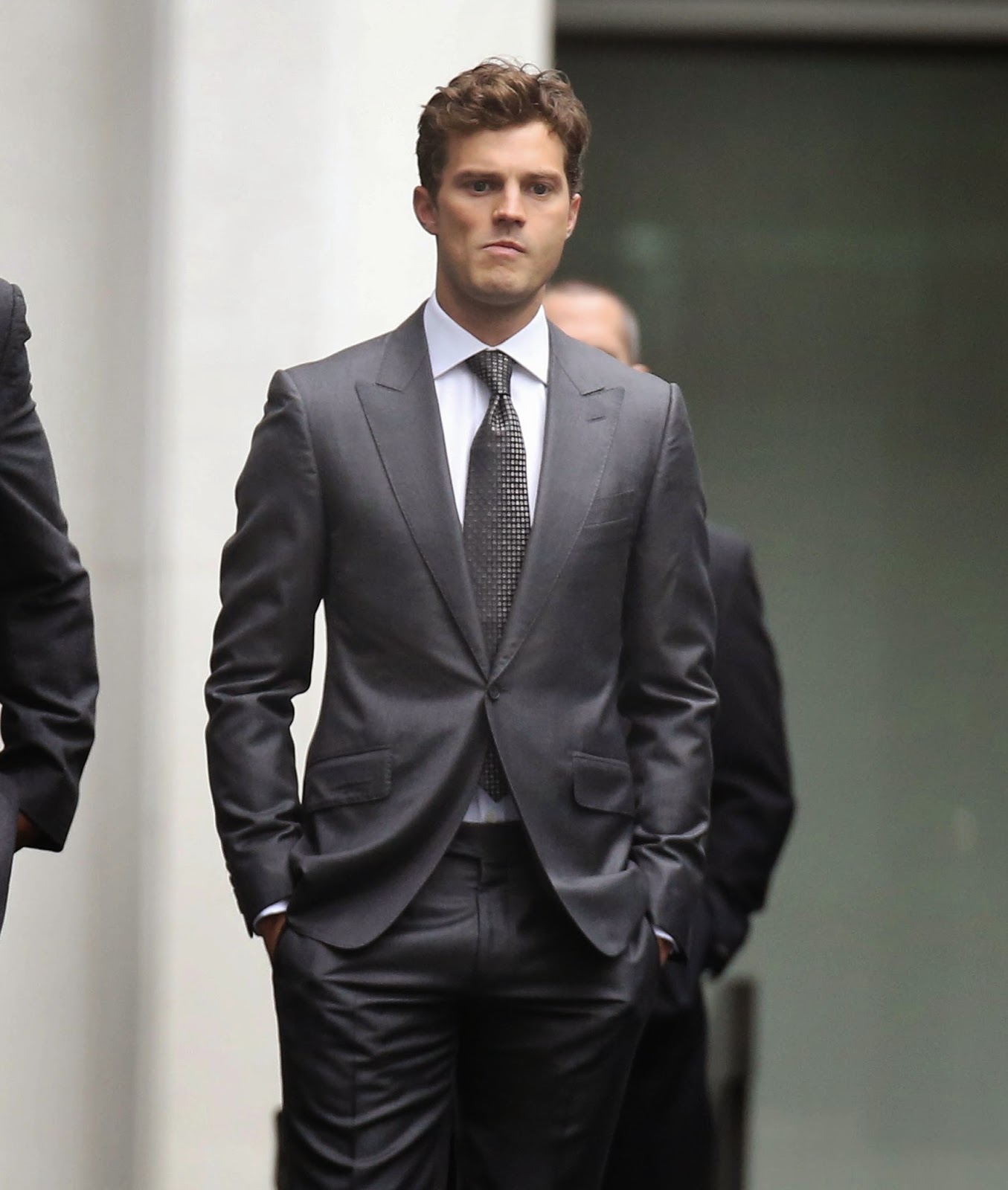 Fifty Shades Updates: HQ PHOTOS: Jamie Dornan on the set of Fifty ...