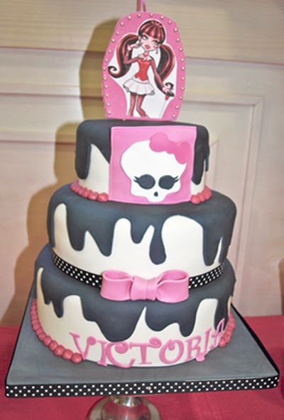 Tortas de Monster High, parte 2