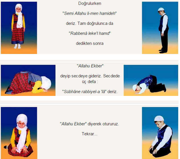 islami ve dini Namaz nasıl kılınır ? Namaz kılmayı öğren