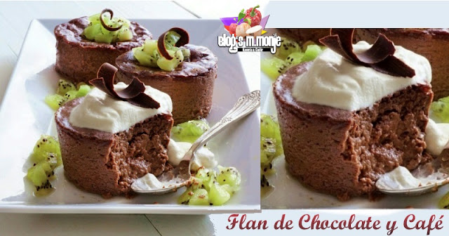 Flan de Chocolate y Café