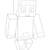 Top Minecraft Skins Coloring Pages Photos