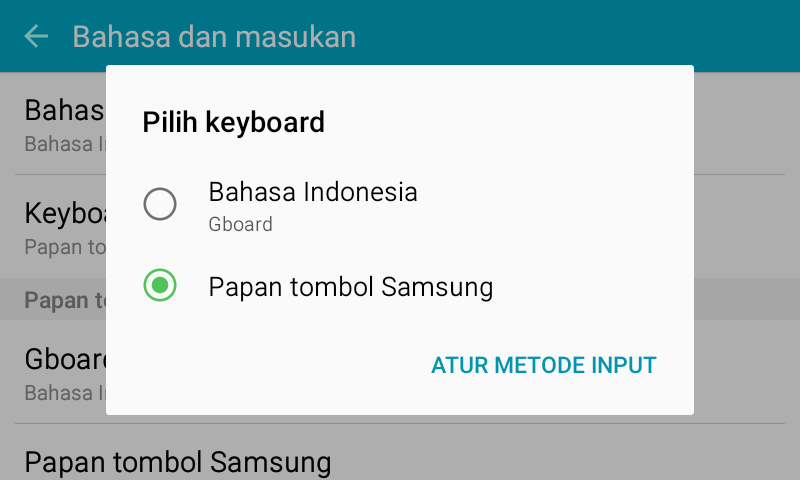 Cara Termudah Mengembalikan Keyboard Android Seperti Semula - Cara 