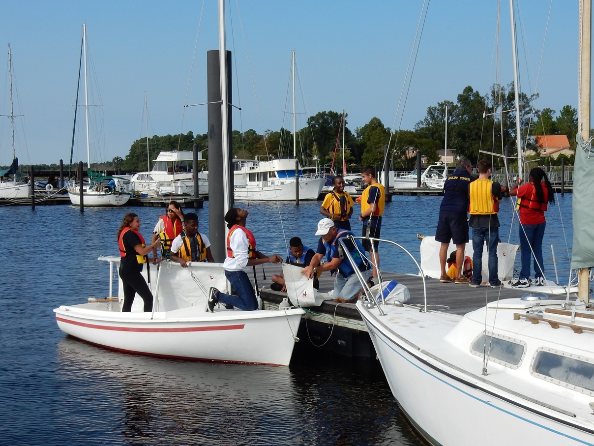 New Bern High School Naval Junior ROTC Sailing Fall Sailing Sessions