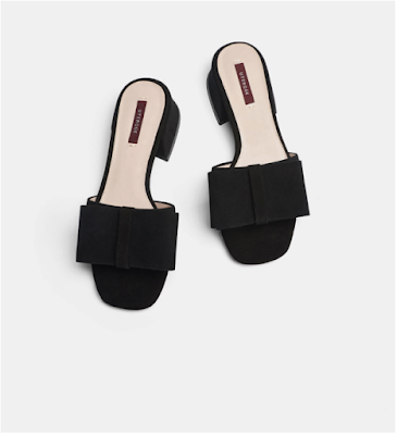 Sandálias com laço Uterque