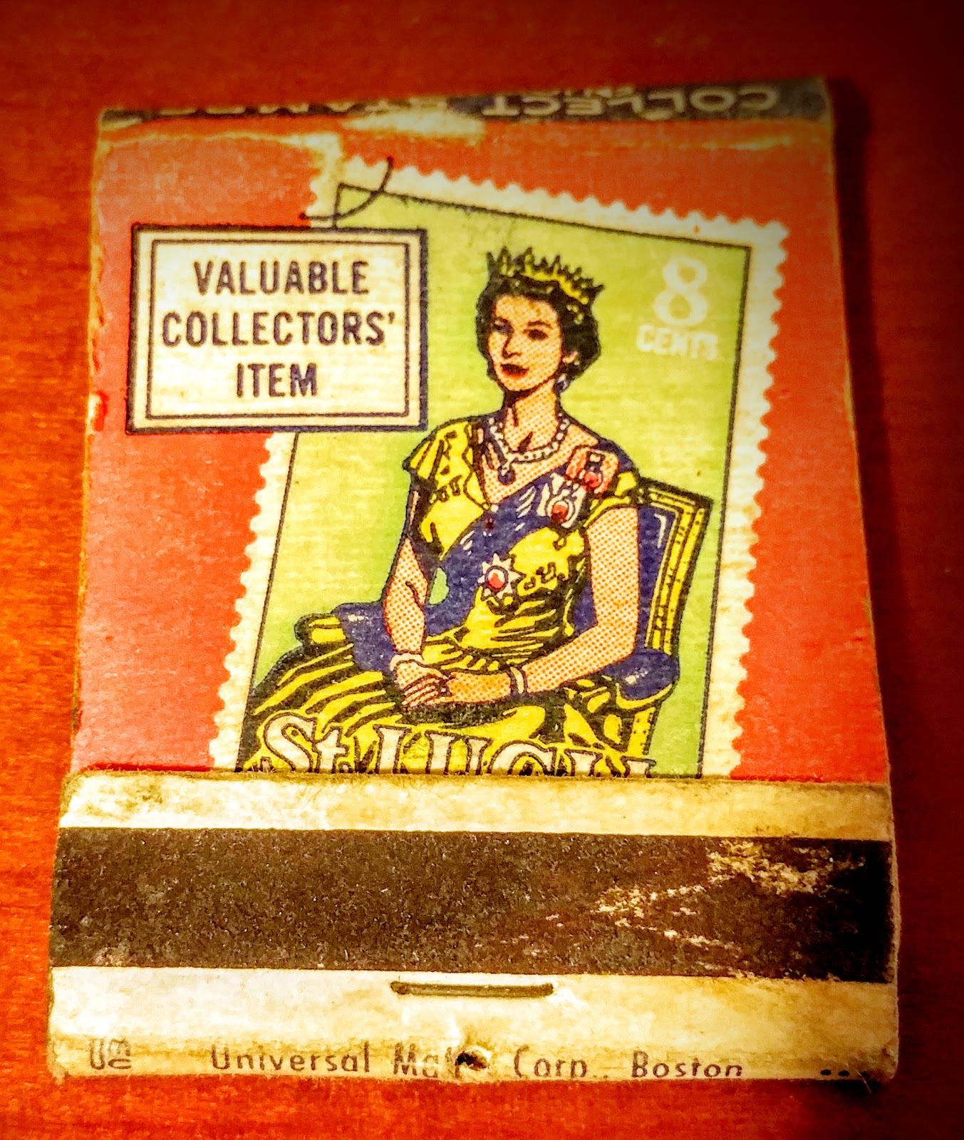 History and Culture by Bicycle Private Collection Matchbook, Kenmore