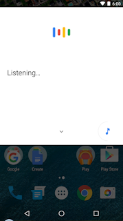 google now launcher listening