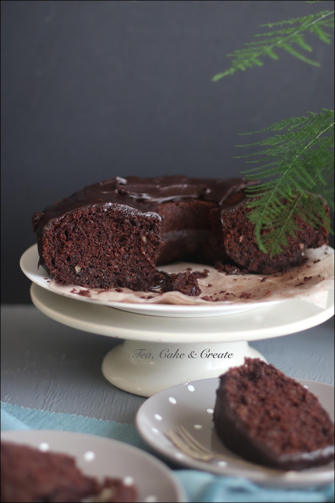 Tea, Cake & Create: Chocolate Zucchini Cake