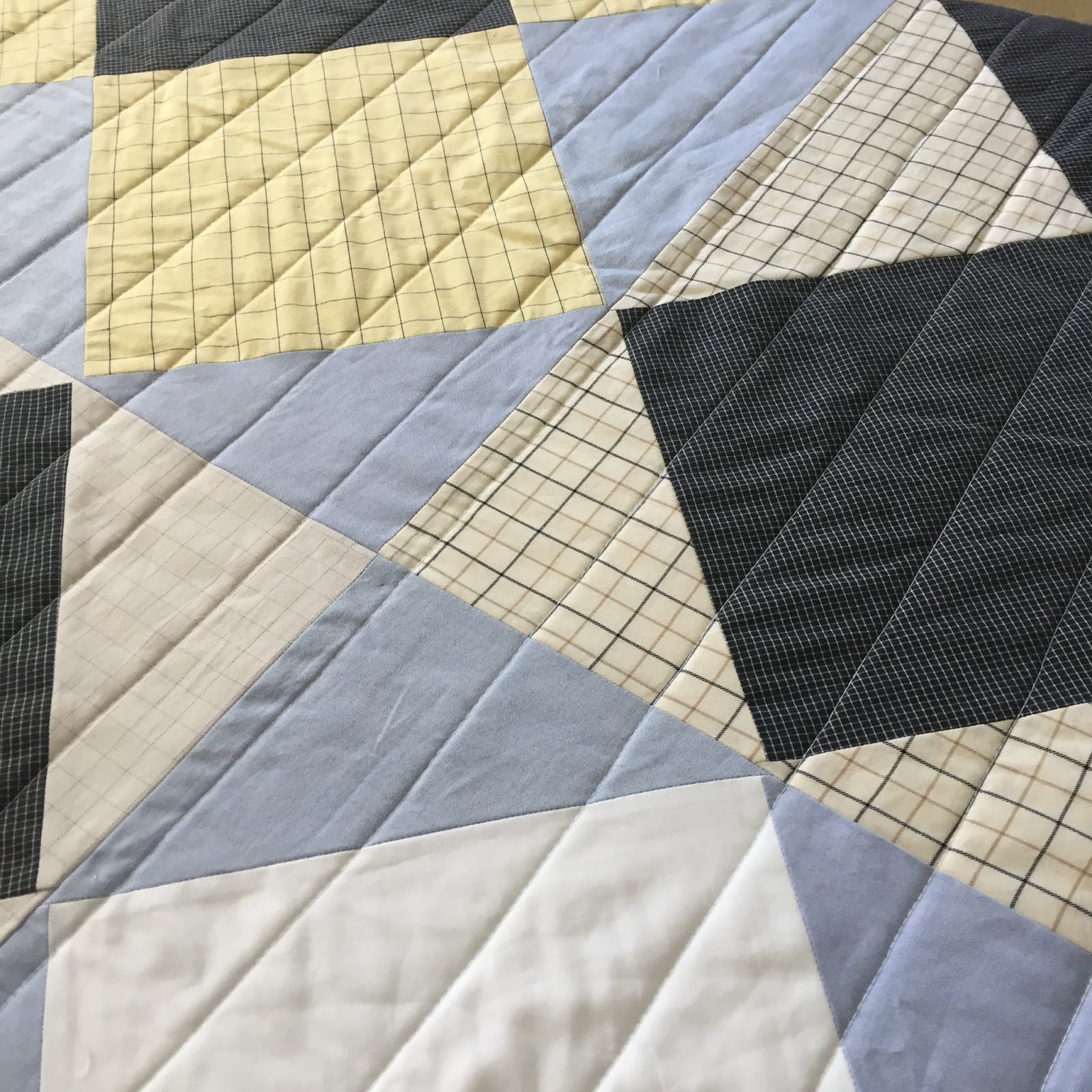 Teaginny Designs Finishing a Comfort Quilt