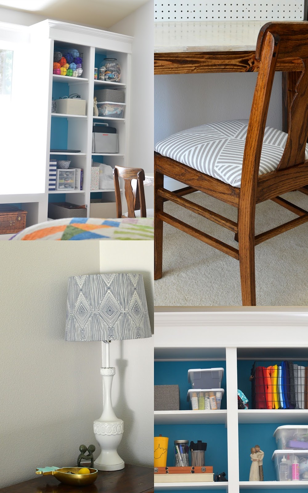 Master Bedroom and Craft Room Reveal One Room Challenge Sisters, What!