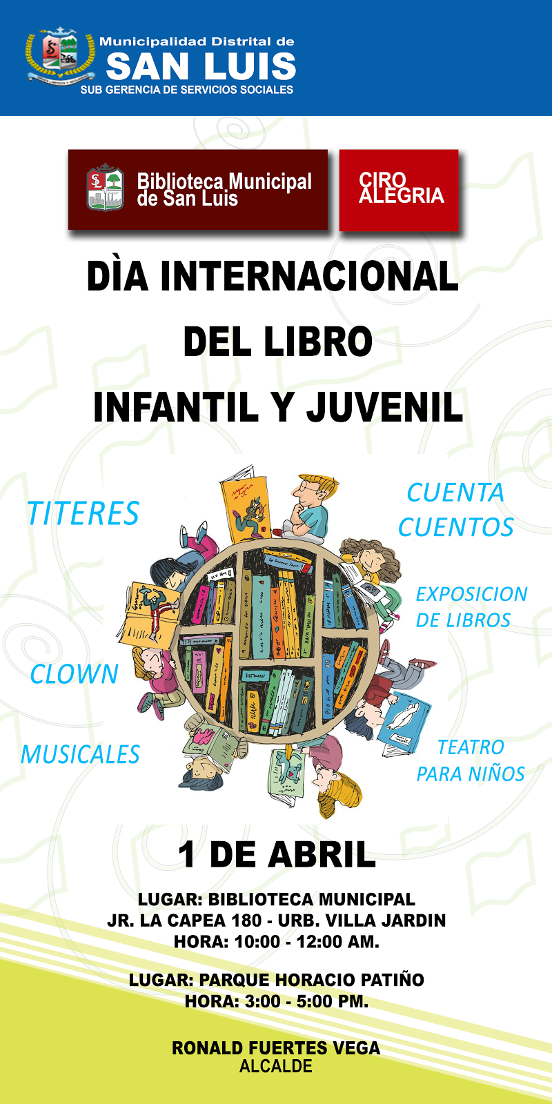 Celebración del Día del Libro Infantil y Juvenil 2015