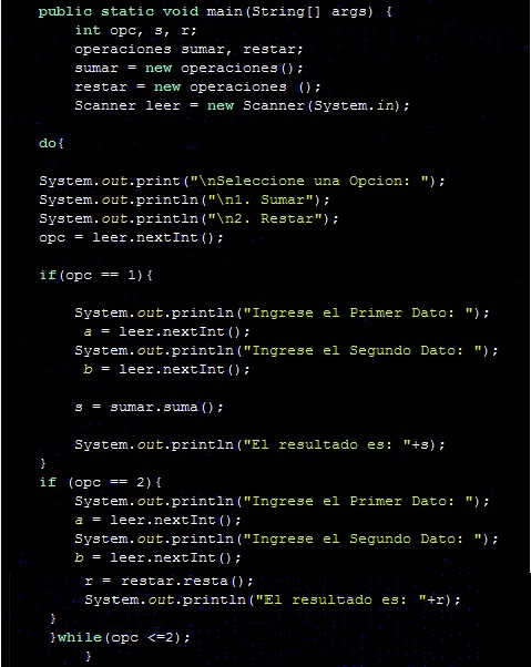 Addy Davila: Programa en Java