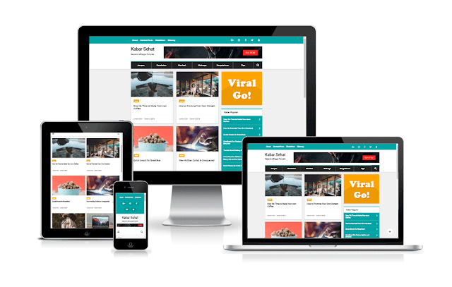 The following features of the Viral Go template The following features of the Viral Go template