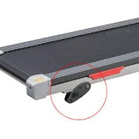 Manual adjustable incline on Sunny Health & Fitness SF-T7603 treadmill