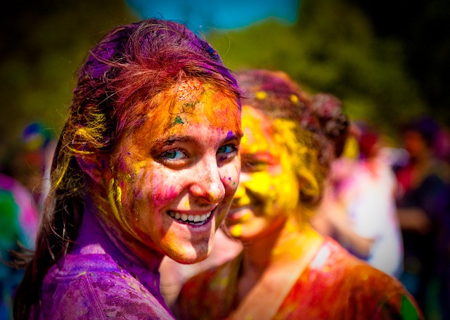 Holi Festival of Colors in India