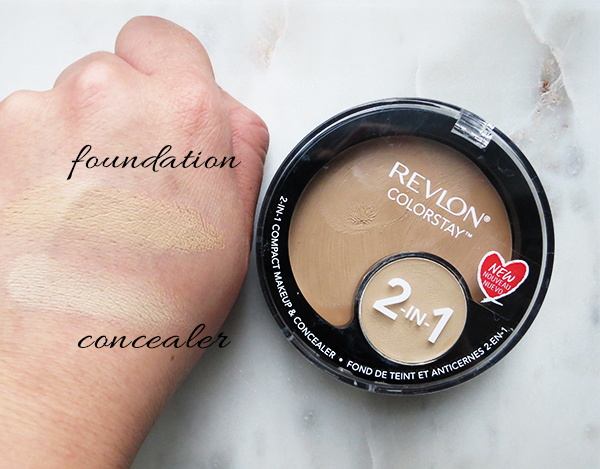 Revlon ColorStay 2-in-1 Compact Makeup & Concealer