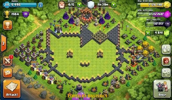 15 Base Coc Lucu Unik dan Kreatif Bikin Kamu Ketawa Ngakak - Base Coc