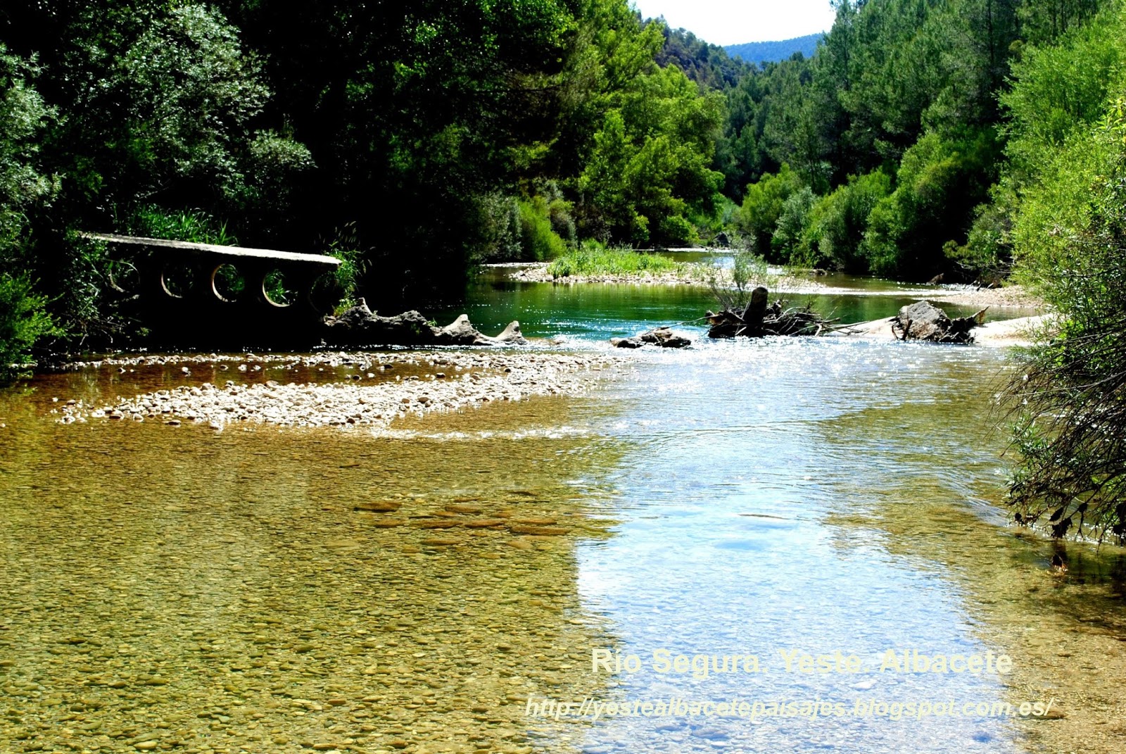Foto de Río Segura en Yeste, Albacete