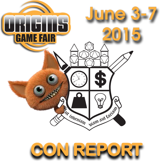 Origins 2015 Convention Report, Part 1 Frugal GM
