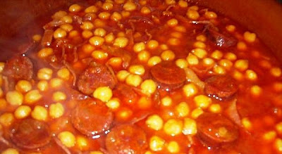 Garbanzos al estilo asturiano