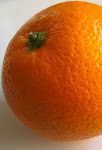 How do you make an orange laugh?