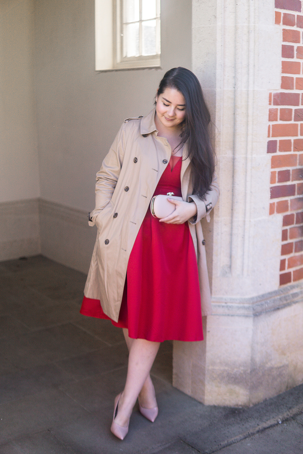valentines-day-red-dress-preppy-style-OOTD