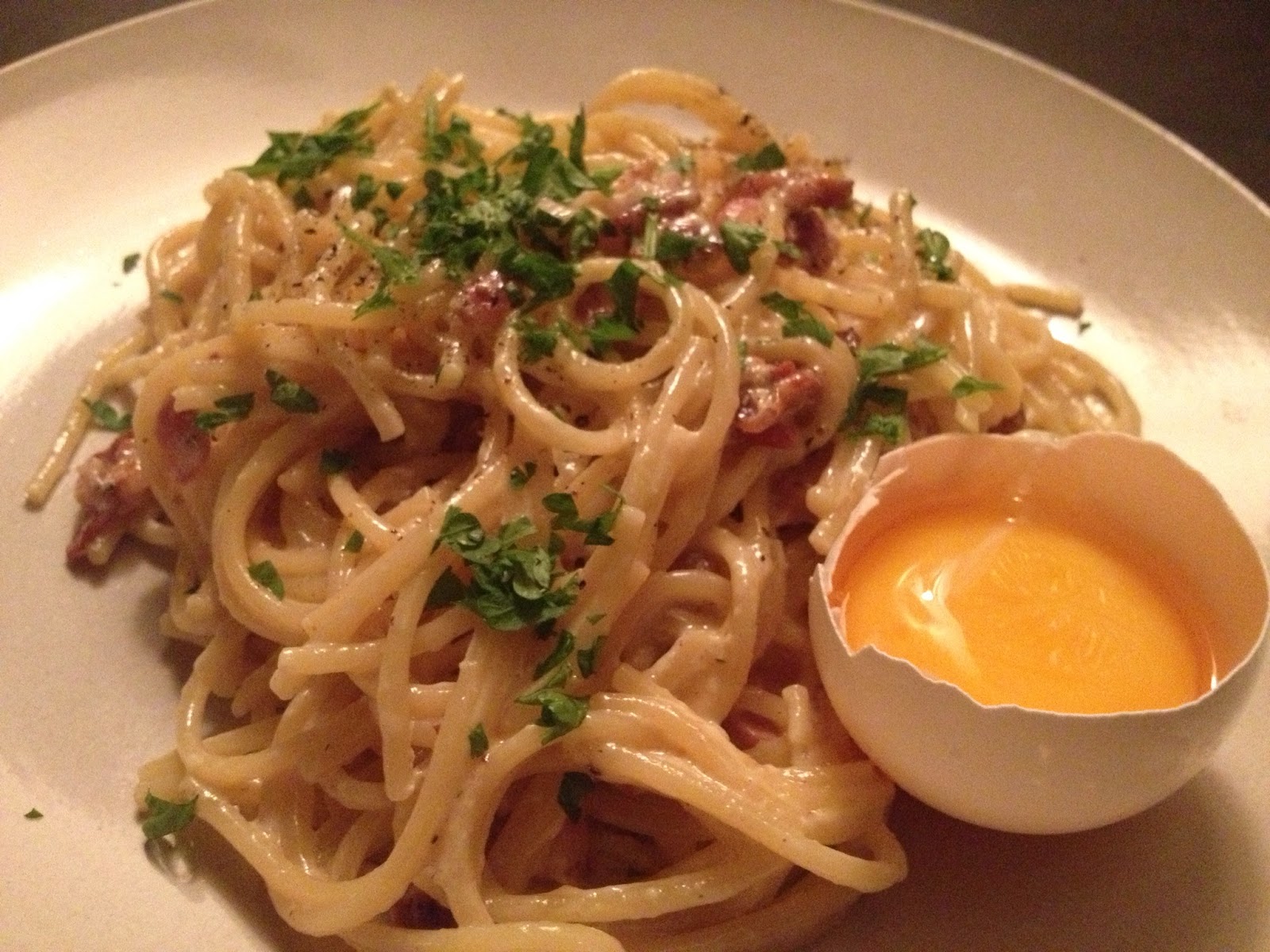 Tobbes kök Pasta carbonara