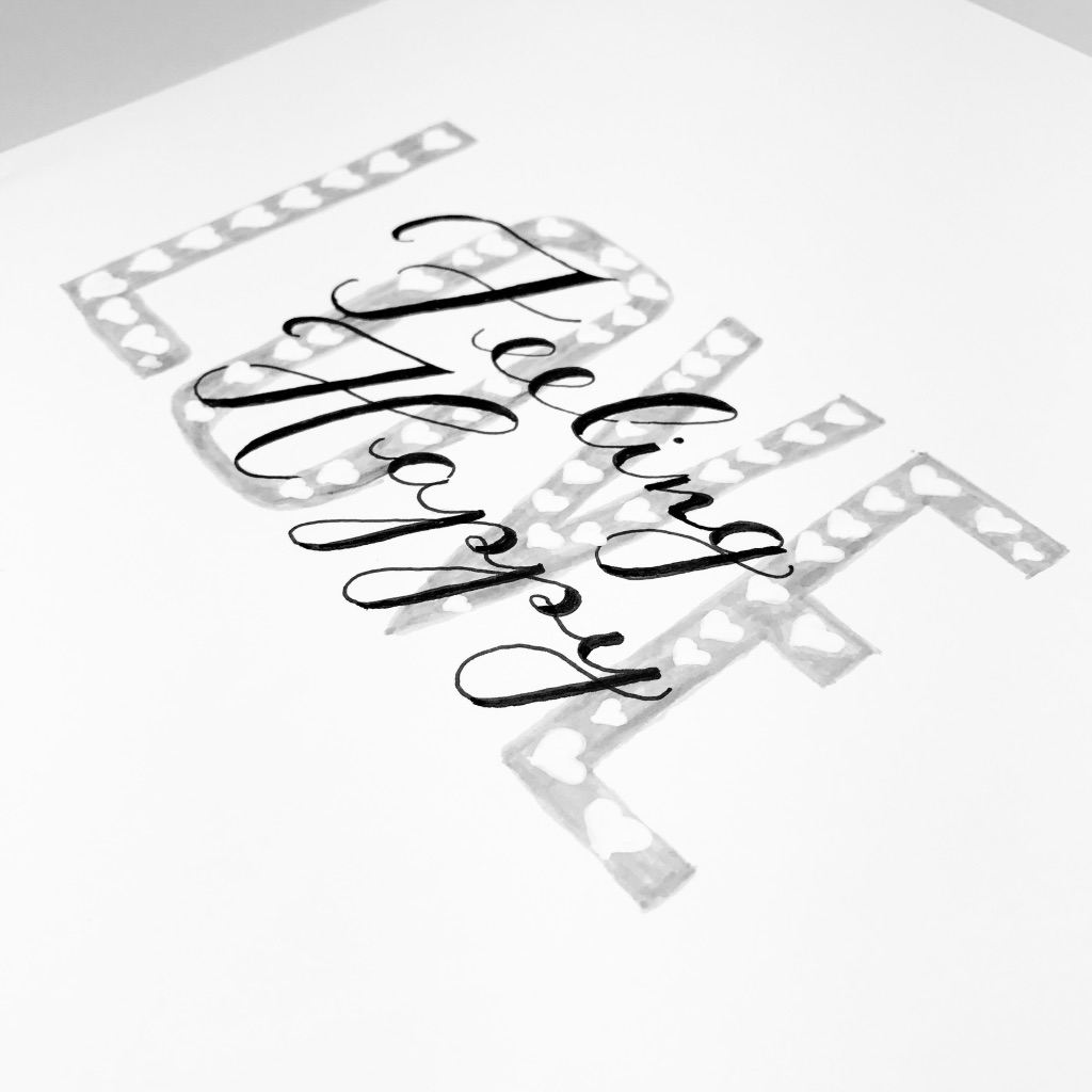 Nisnis Bucherliebe Handlettering 6