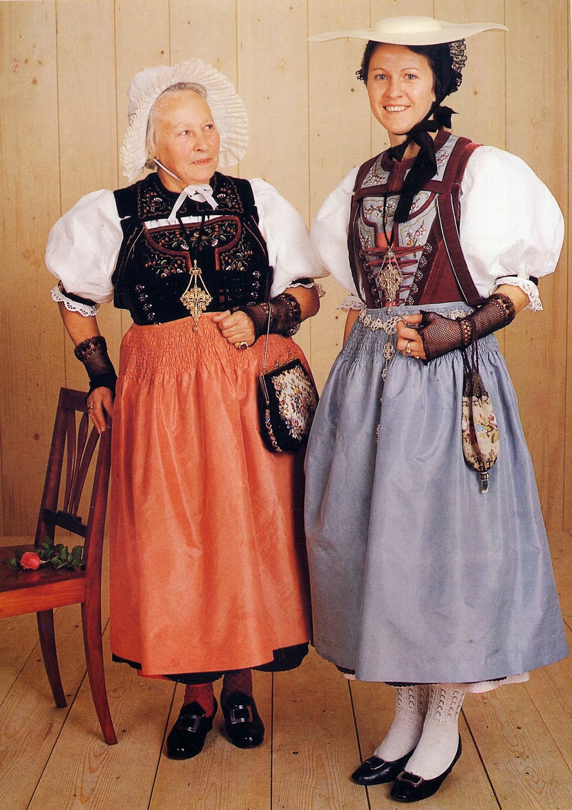 FolkCostume&Embroidery Overview of Swiss Costume