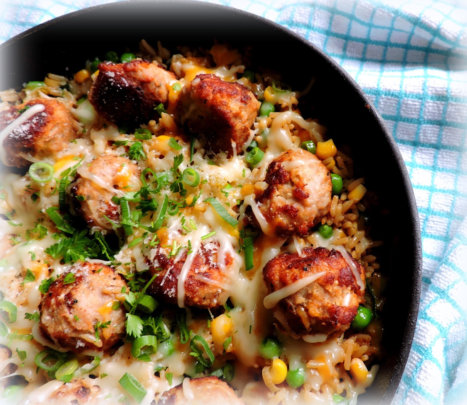 Turkey Meatballs and Lemon Rice The English Kitchen