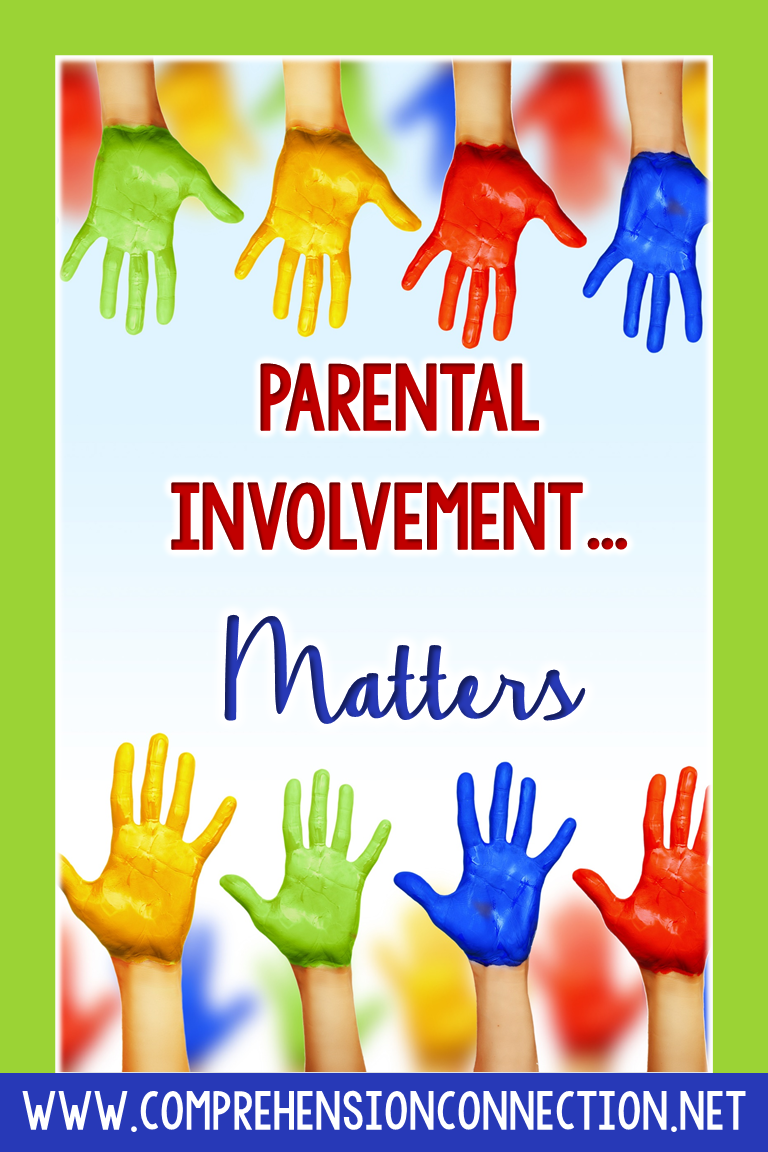 parent involvement matters | comprehension connection