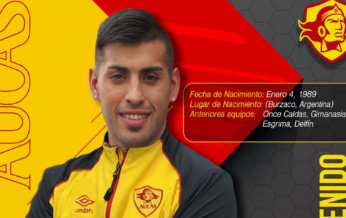 Oficial: Aucas, firma Sergio López