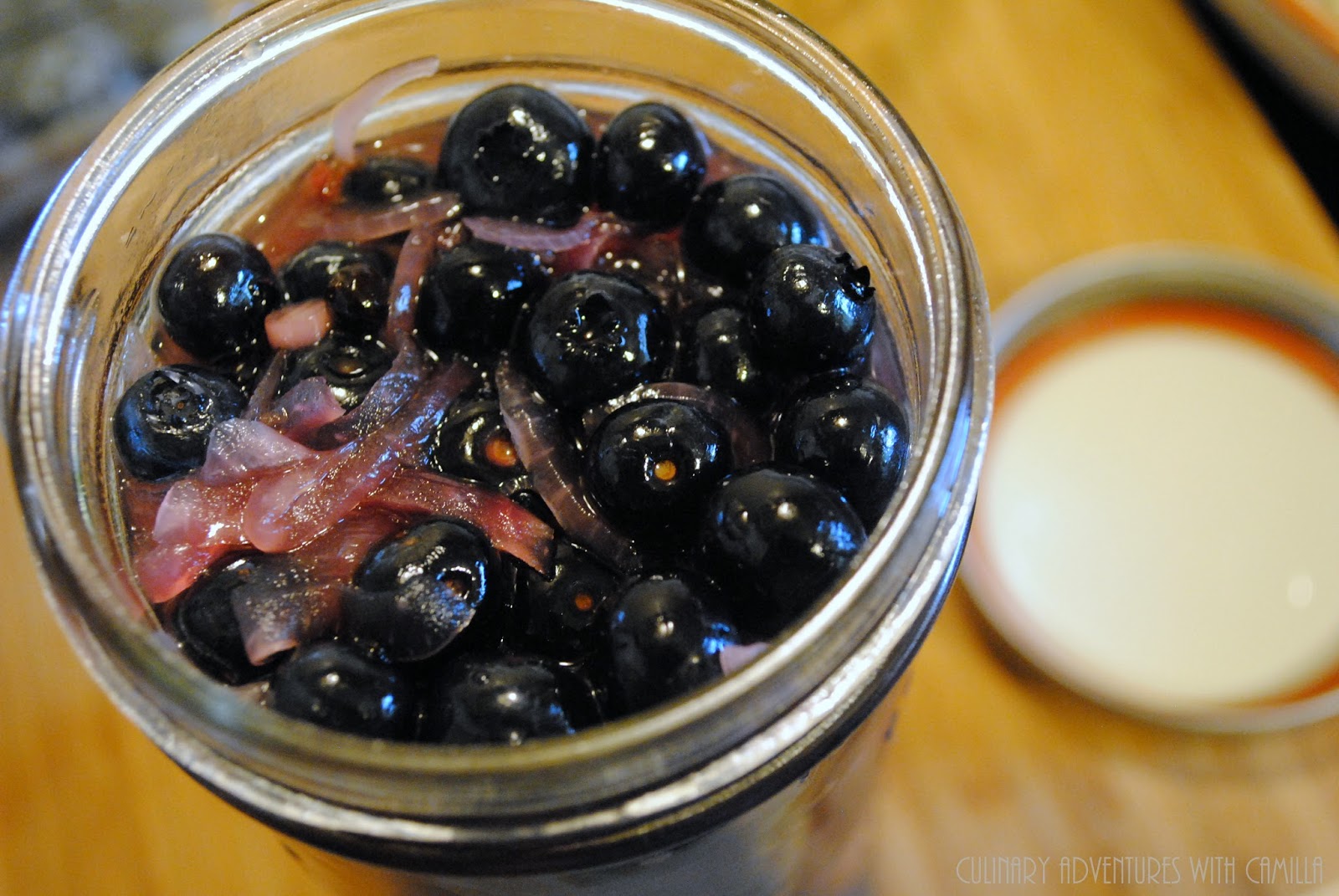 JuniperPickled Blueberries