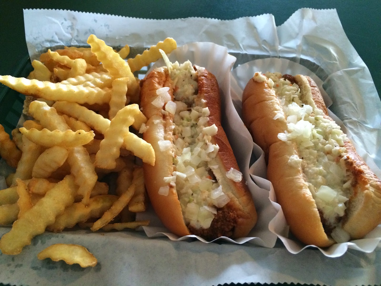 The West Virginia Hot Dog Blog Charleston HDJ Review Bammy's Chili Dogs