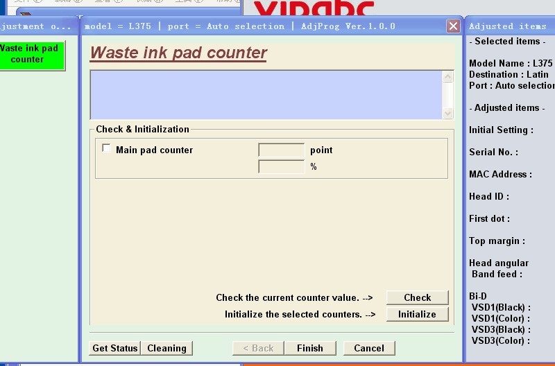 Epson l1300 adjustment program resetter download
